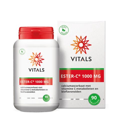 Pot met Vitals Ester-C® 1000 mg.