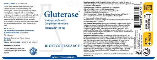 Label Biotics Gluterase