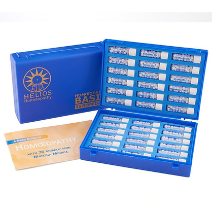 Helios Homeopathie Basis Kit – 36 remedies C30 in compacte blauwe kit