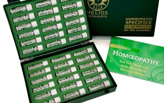 Helios Homeopathie Traveller-Reiskit – compacte set met 36 homeopathische middelen in C30-potentie