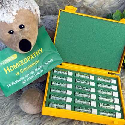 Helios Geboorte en bevalling Kit 18 remedies in C30