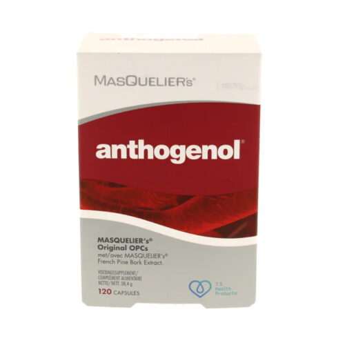 Masqueliers Anthogenol 120 capsules verpakking