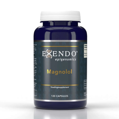 Voorkant pot Magnolol capsules van Exendo Epigenomics