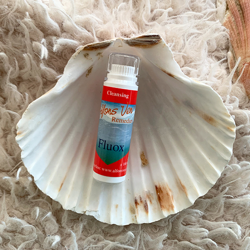 Alfons Ven Fluox korrels in dispenser