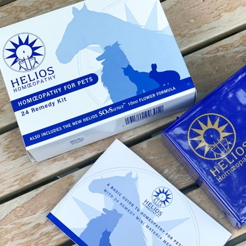 Helios Homeopathische Set voor Dieren – compacte kit met 24 middelen en noodformule