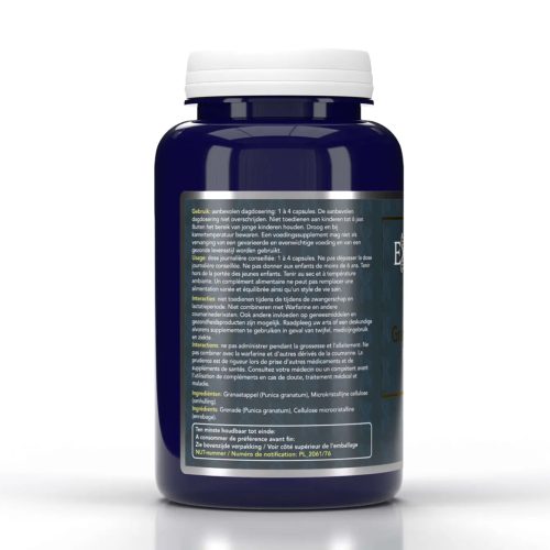 Exendo Granaatappel – Pomegranate granaatappelextract 120 capsules