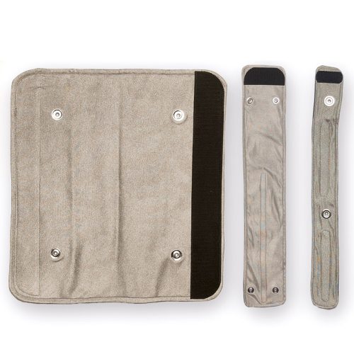 Mannayan 7-delige set van zachte, wasbare textiele elektroden.