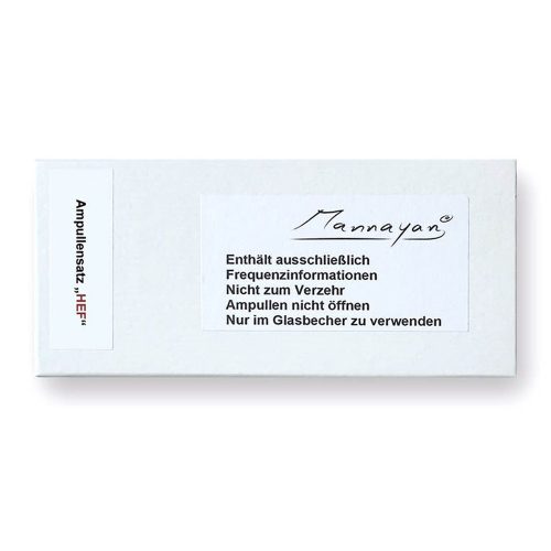 Afbeelding doosje Mannayan ampullenset DDZap HEF met 6 ampullen