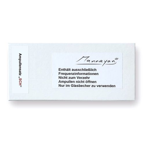 Afbeelding doosje van ampullenset SCH schimmels, bevat 10 ampullen.