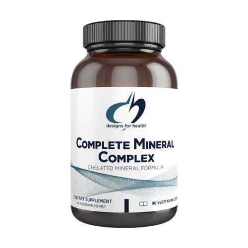 Complete Mineral Complex is een ijzervrij multi-mineralencomplex met een calcium/magnesium-verhouding 1:1. De formule gebruikt aminozuurchelaten (Albion™)