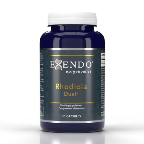 Exendo Rhodiola Dual verpakking met vegetarische capsules