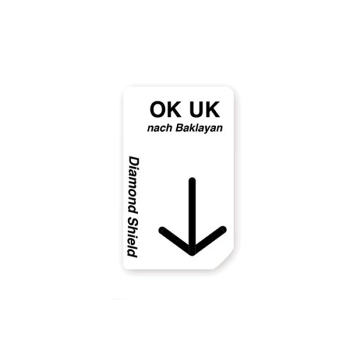 OK–UK chipkaart – Baklayan (bovenkaak/onderkaak)