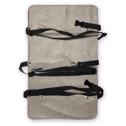 Textiele groot oppervlak-elektrode 300x500 met bevestigingsgordel en kabel – geschikt voor Diamond Shield en Trikombin