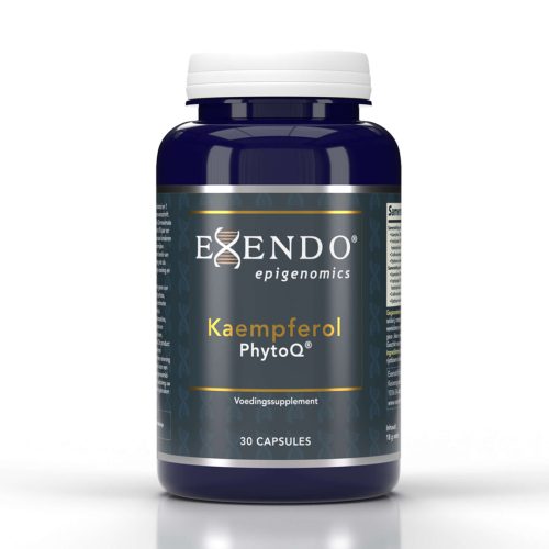 Productfoto van Kaempferol PhytoQ® – Exendo Epigenomics – antioxidantcomplex met kaempferol en vitamine E, verkrijgbaar bij Cura Vitalis.