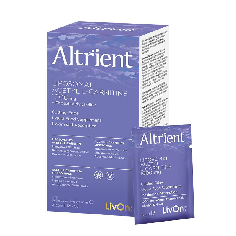 Altrient Acetyl L-Carnitine liposomaal voedingssupplement in sachets