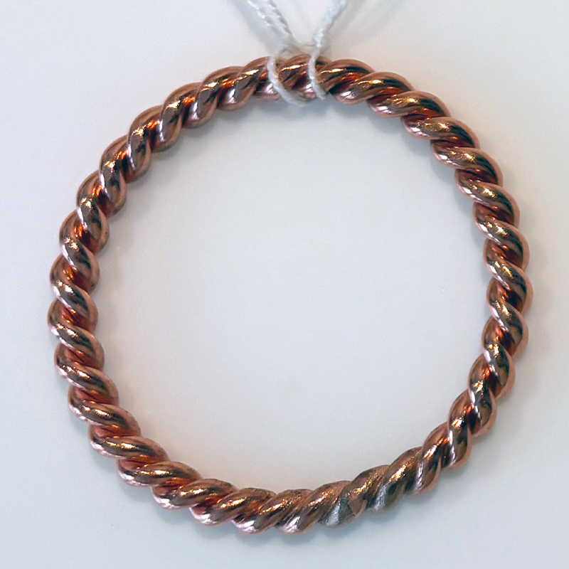 Cubit Tensor Ring Sacred Cubit 177 MHz van koper voor meditatie en energetische toepassingen