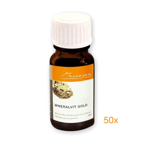 Mineralvit Gold bioresonantie druppels van DDZap in professionele set