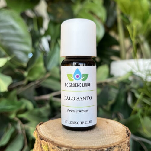 Palo Santo etherische olie van De Groene Linde in een glazen flesje van 10 ml
