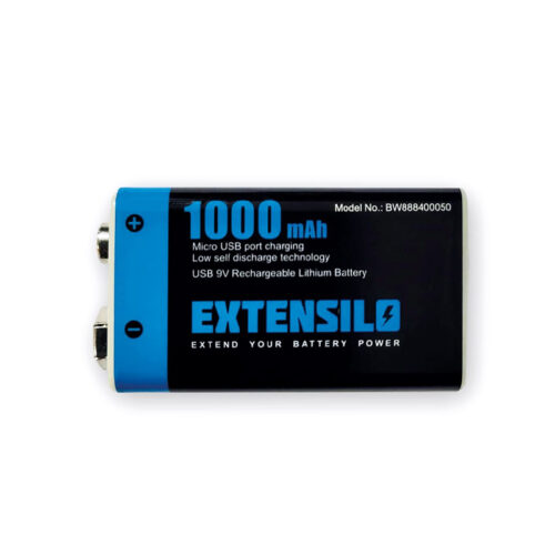 9V lithium-ion accu voor Diamond Shield zapper