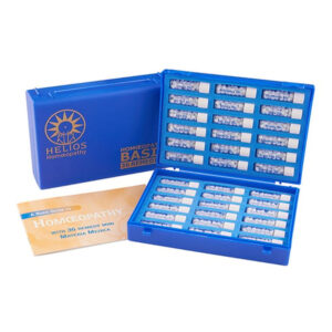 Helios Homeopathie Basis Kit – 36 remedies C30 in compacte blauwe kit