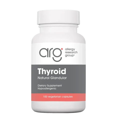 Thyroid Natural Glandular supplement 100 capsules schildklier ondersteuning