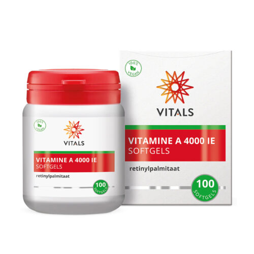 Vitals Vitamine A 4000 IE vegan softgels