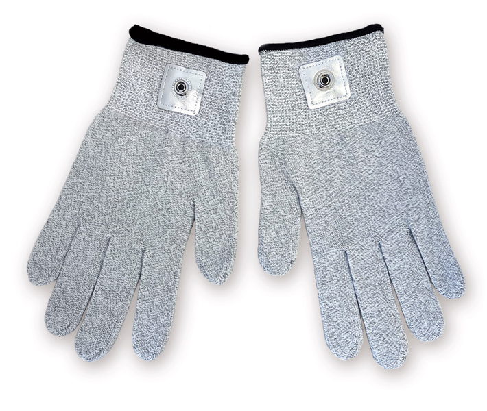 Zilvervezel handschoenen 100% pure zilverlaag