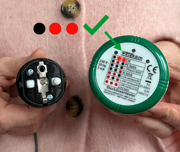 PAN Schuko tester