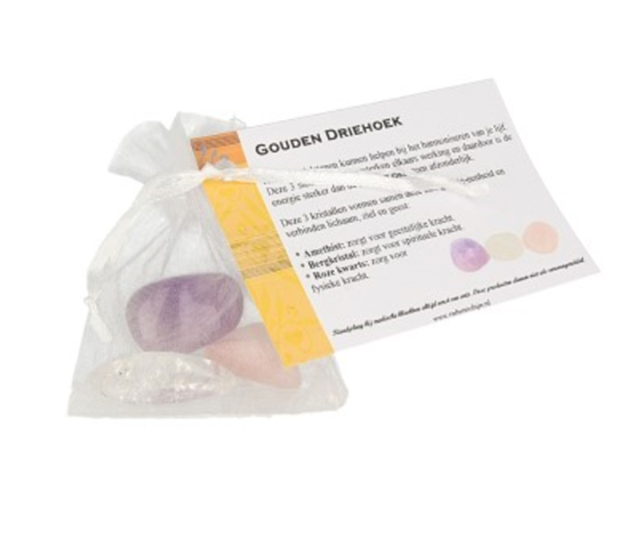 Gouden driehoek in een buideltje