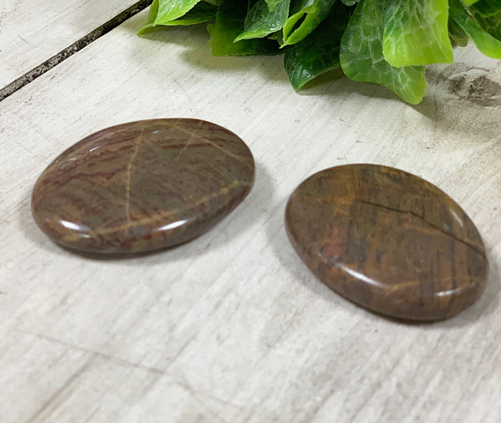 Jaspis ader zaksteen 4-6 cm