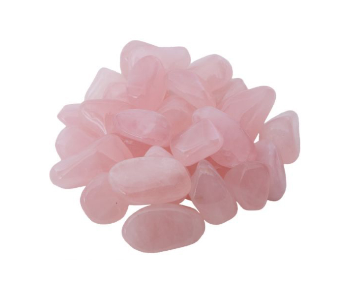 Rozenkwarts trommelstenen Madagaskar