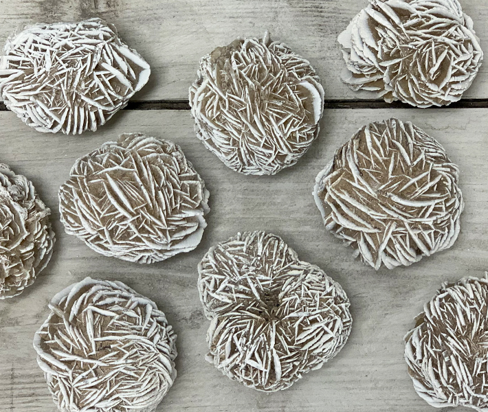 Woestijnroos edelsteen van ca. 5 tot 7 cm