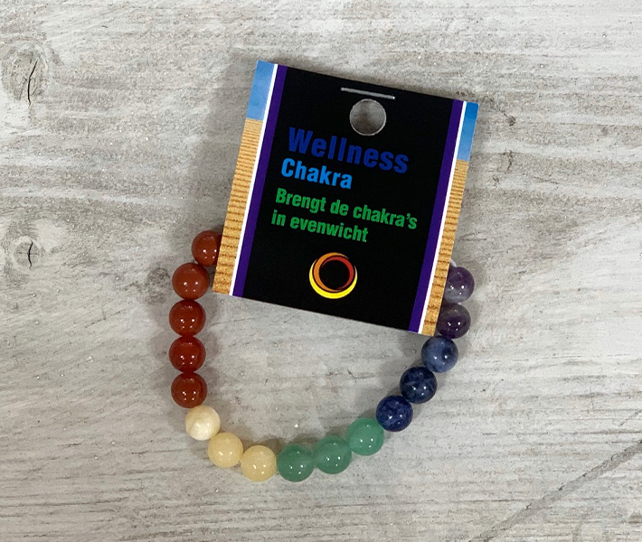 Chakra powerbead armband