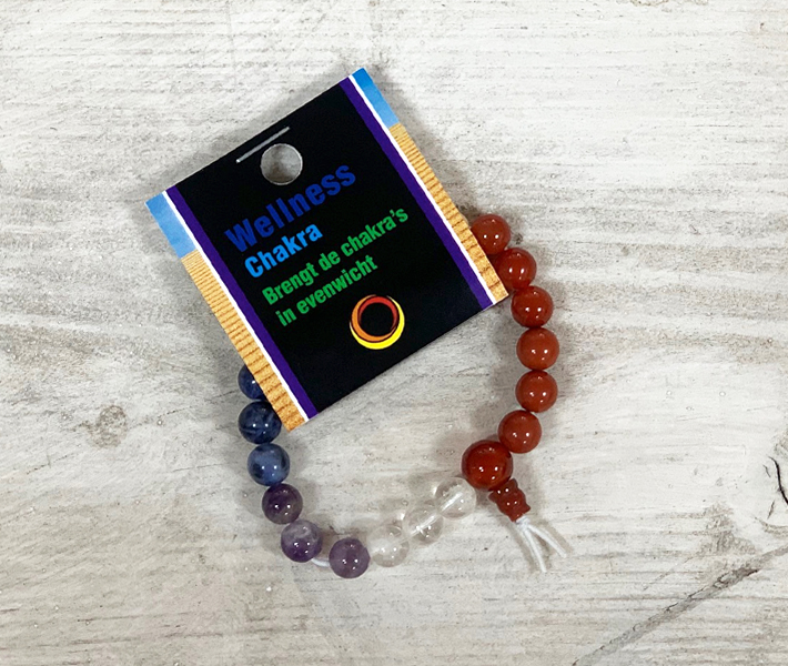 Chakra powerbead armband