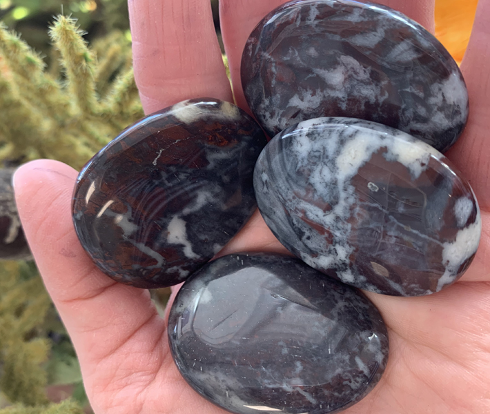 Bloedkwarts zaksteen 3-5 cm