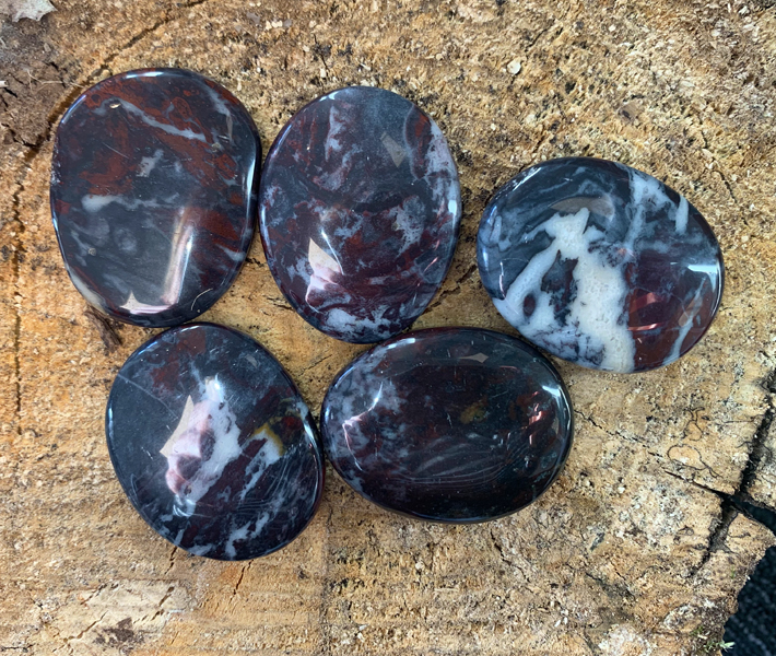 Bloedkwarts zaksteen 3-5 cm