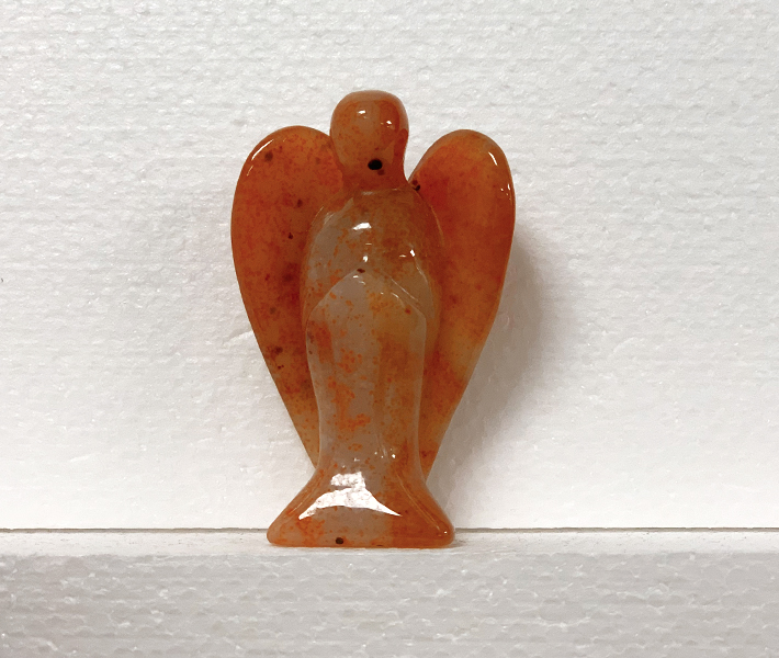 Aventurijn oranje engel 60 mm