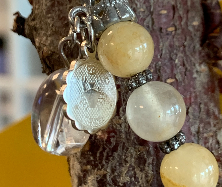 Gems Fashion armband, nr. 36 Honing Jade - Kreeft