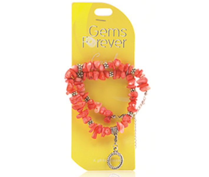 Gems Forever Fashion ketting, nr. 2 Koraal