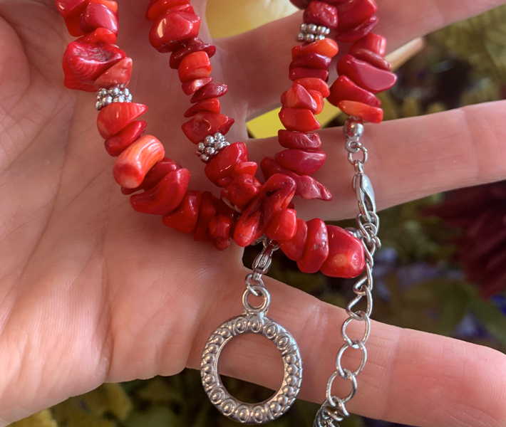 Gems Forever Fashion ketting, nr. 2 Koraal