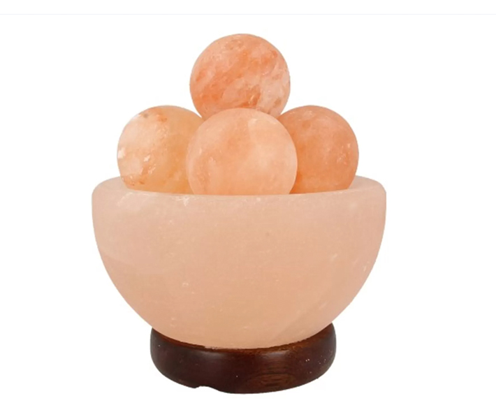 Zoutsteen Vuurkorf met bollen