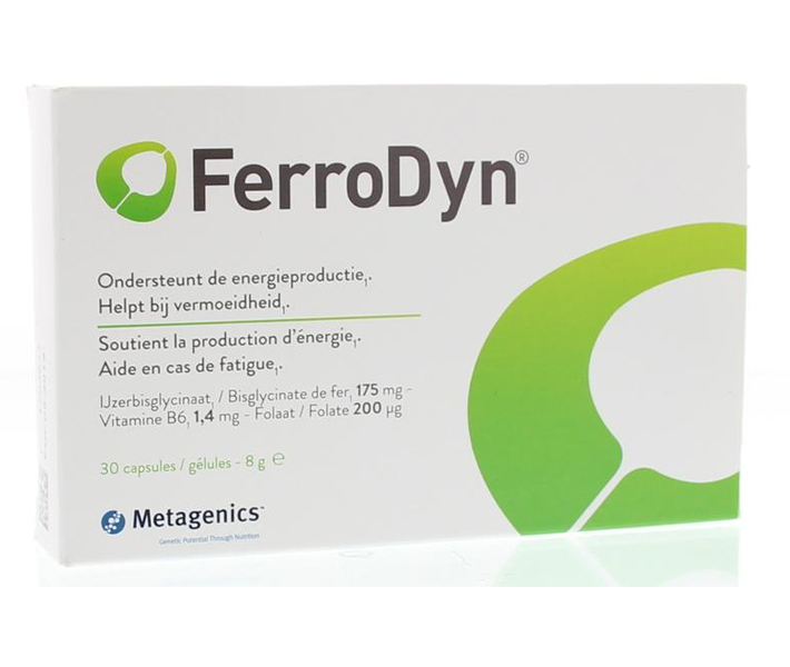 Metagenics Ferrodyn 84 kauwtabetten
