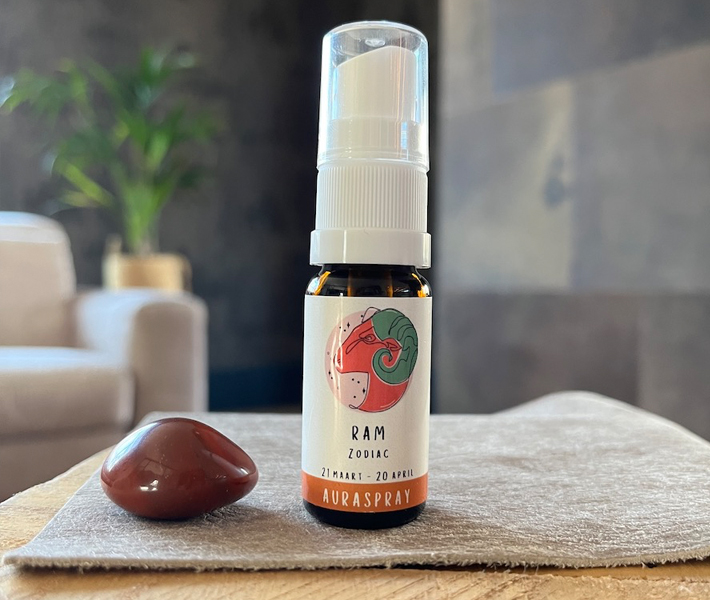 Ram Rode Jaspis en Auraspray