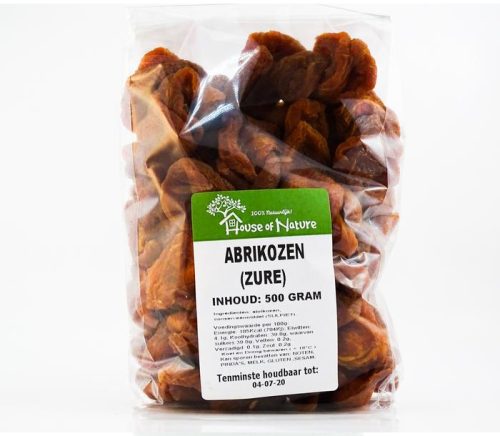 MijnNatuurwinkel Zure abrikozen 1kg