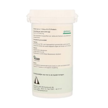 Pfluger Silicea 11 D12 Schussler celzout homeopathisch geneesmiddel 400 tabletten lactose