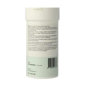 Pfluger Natrium Chloratum 8 D6 Schussler celzout homeopathisch geneesmiddel 250mg tabletten lactose calciumbehenaat aardappelzetmeel.EAN.