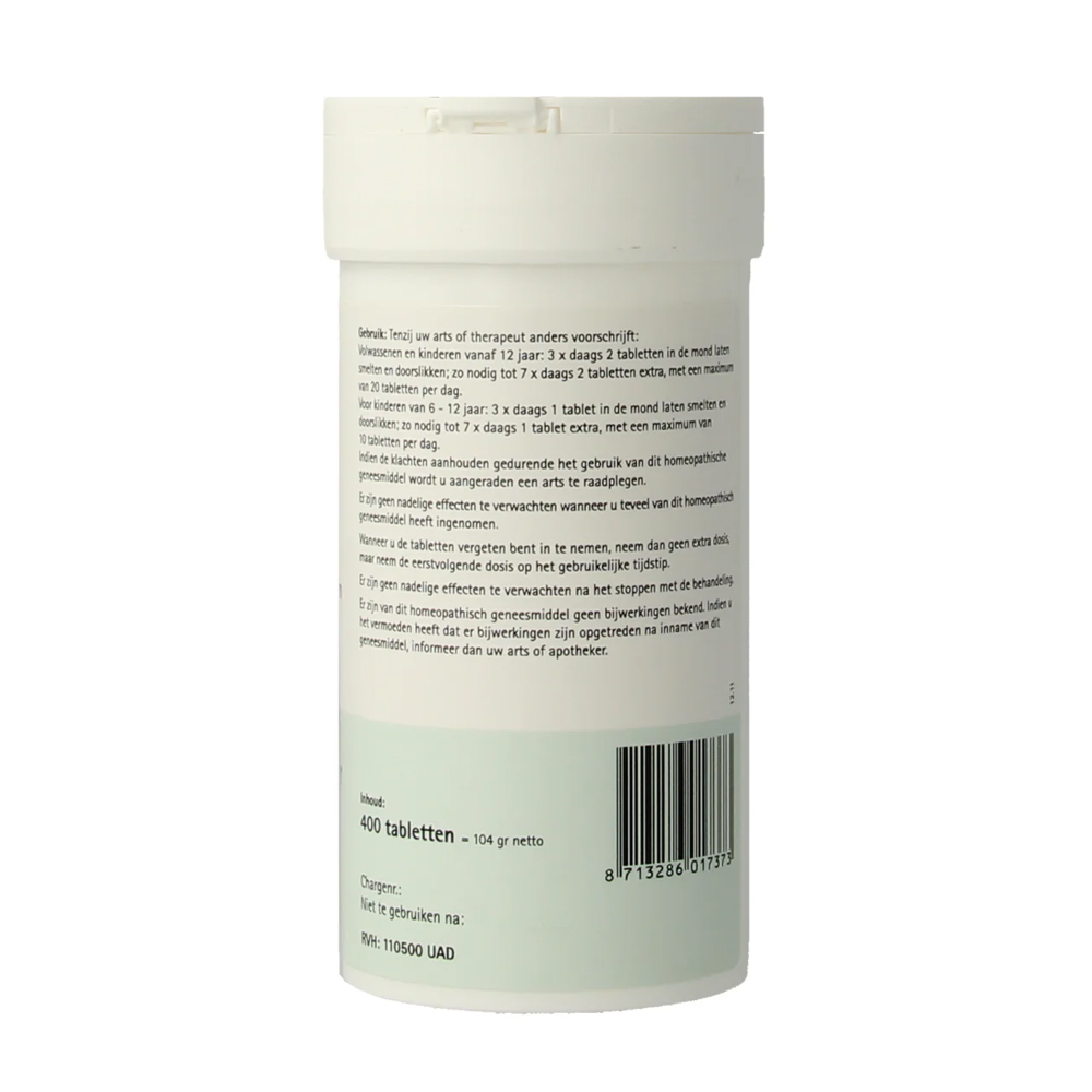 Pfluger Natrium Chloratum 8 D6 Schussler celzout homeopathisch geneesmiddel 250mg tabletten lactose calciumbehenaat aardappelzetmeel.EAN.