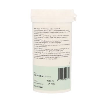 Pfluger Kalium Phosphoricum 5 D6 Schussler celzout homeopathisch geneesmiddel 400 tabletten lactose