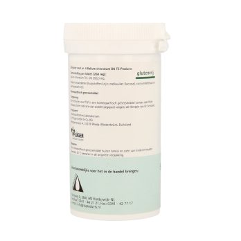 Pfluger Kalium Chloratum 4 D6 Schussler celzout homeopathisch geneesmiddel 400 tabletten lactose calciumbehenaat aardappelzetmeel. Gebruiksaanwijzing.