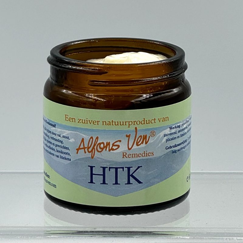 Afbeelding van open pot Alfons Ven HTK creme - wonderzalf uit de Ardennen